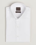 Oscar Jacobson Reg Fit Cut Away Non Iron Twill Optical White