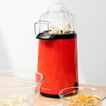 Popmar Hot Air Popcorn Maker 1200W - Röd