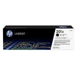 Original HP 201X svart tonerkassett med hög kapacitet för HP Color LaserJet Pro M252/M274/M277