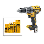 DeWalt DCD796N 18v XR Combi Drill Bundle With Extreme Masonry Drills 5 - 10mm