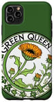 Coque pour iPhone 11 Pro Max Green Queen Illustration Jardiniers