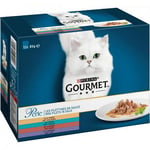 animaux Gourmet - Perle Les Filettines Dinde, Thon, Canard, Agneau 1020G - Lot De 3 - Livraison Offerte