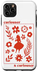 Coque pour iPhone 11 Pro Max Disney Alice in Wonderland Curiouser & Curiouser Silhouette