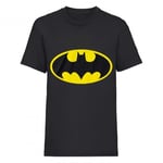 DC Comics Boys Classic Batman Logo T-Shirt - 8-9 Years