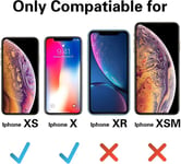 Nestemäinen silikonigeelikumi, koko vartalon suoja Iskunkestävä kotelo Iphone Xs/iphone Xs-naarmuuntumista ja sormenjälkiä vastaan. Peruskotelot yhteensopivat Iphone X/iph:n kanssa