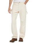 Dickies Men's Painter's Utility Trousers with Loose fit Pants, White, 40 W/34 L