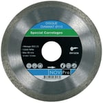 Disque diamant - jante continue lisse - pour carrelage - diamètre 125 mm Novipro 70184623919