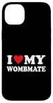 iPhone 14 Plus I Love My Wombmate I Love My Twin Sisters Brothers Case