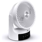 EWT - Ventilateur de table 25cm 45w blanc aero360 - blanc