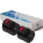 Lot de 2 batteries 12V 3000mAh pour Black et Decker FS1202D  - St? Fran?aise -