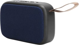 Haut-Parleur Bluetooth, Caisson De Basses Stéréo Sans Fil Mini Lecteur De Musique Usb Portable, Avec Radio Fm, Appels Mains Libres, Intérieur/Extérieur(Bleu)[X1015]