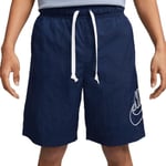 Nike DB3810-410 M NK Club Alumni HBR WVN Short Shorts Homme Midnight Navy/White Taille M