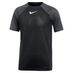 NIKE Black/Anthracite/White Dri-Fit T-Shirt for Athletes - XS (Unisex, Regular Fit, Short Sleeve, Crew Neck, 100% Polyester)