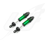 [FR] Traxxas Ammortizzatori Gt-Maxx Alluminio Verde (2) - 8961G