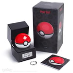 The Wand Company Original Poké Ball Authentic Replica - Realistic, Electronic, Die-Cast Poké Ball with Display Case Light Features – Officially Licensed by Pokémon (Original Poké Ball)