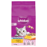 Whiskas torrfoder till sparpris! - 1+ Sterile Kyckling (1,75 kg)