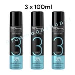 3 x 100ml Tresemme Firm Hold  Hairspray 100ml - Travel Size