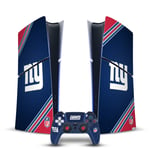 NFL NEW YORK GIANTS VINYL SKIN FOR PS5 SLIM DIGITAL EDITION CONSOLE & CONTROLLER