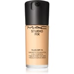 MAC Cosmetics Studio Fix Fluid SPF 15 24HR Matte Foundation + Oil Control mattifying foundation SPF 15 shade NC13 30 ml