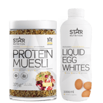 Flytende Eggehvite & Protein Muesli