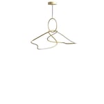 101 Copenhagen Kumo Chandelier Mini Taklampa Brass