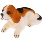 Bobbing Head Beagle Dog Car Dash Ornements Chiot pour la DéCoration de VéHicule Voiture