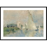 Poster Gallerix Regatta at Argenteuil By Auguste Renoir