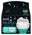 Wilkinson Sword Intuition Sensitive Women's Razor Blades x3