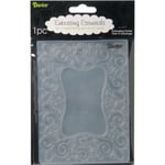 Darice 1215-49 Classeur de gaufrage Plastique Transparent 10,8 x 14,6 x 0,3 cm