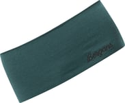 Bergans Allround Thin Merino Headband Malachite Green, OneSize