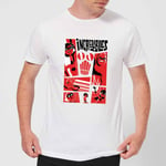 The Incredibles 2 Poster Men's T-Shirt - White - 5XL - White