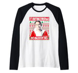 Friday Night Dinner Xmas Martin Christmas Ho Ugly Lol Meme Raglan Baseball Tee