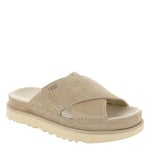 UGG Femme Goldenstar Cross Slide Sandale, Bois flotté, 43 EU