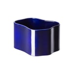 Artek - Riihitie Plant Pot Shape B Medium Blue Gloss - Krukor - Aino Aalto - Blå