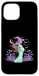 iPhone 15 Spooky Halloween Witch Baby Bump for Pregnant Woman Case