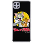 ERT GROUP Coque de téléphone Portable pour Samsung A22 5G Original et sous Licence Officielle Tom and Jerry Motif 013 Parfaitement adapté à la Forme du téléphone Portable, Coque en TPU