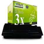 3x Toner for Kyocera FS 1000 1010 1050 Doctor's Printer T TN Plus N HP Psn Black