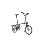 Brompton M4R P Line Sammenleggbar Sykkel 4 gir, 10,2 kg, Titan bakramme og gaffel