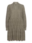 Yasholi Ls Dress S. Noos Khaki YAS