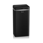 Swan SWKA4500BN - Retro 45L Square Sensor Bin Black