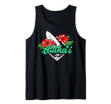 Kauai Tropical Beach Island Hawaiian Surf Souvenir Designer Tank Top