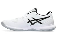 ASICS Homme Gel-Tactic 12 Sneaker, Blanc et Noir, 39.5 EU