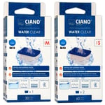 Ciano Water Clear Filter Media Cartridges Cf40/cf80/stone Tartarium Aquarium