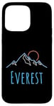 iPhone 15 Pro Max Everest - Mountain Climbers Retro Hiking Novelty Case