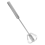 (K3328B M)Semi Automatic Stainless Steel Egg Beater Mixer Blender Milk New GB