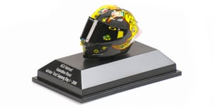 Minichamps 399180066 HELMET AGV VALENTINO ROSSI WINTER TEST SEPANG DAY 1 2018