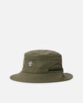 Rip Curl Mens Searchers Tech Mid Brim Bucket Hat - Olive - S/M