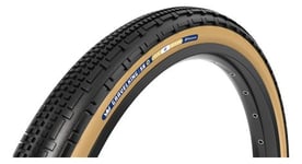 Pneu gravel panaracer gravelking sk  650b tubeless ready souple zsg gravel compound beadlock tufftex  noir flancs beiges