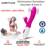 Sextoy Vibromasseur Réaliste Vibrant Clitoris Point G Femme Godemichet Gode Dild