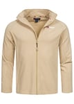 Geographical Norway Veste Polaire entièrement zippée pour Homme, modèle Tug, Existe en 8 Coloris ,Beige,S